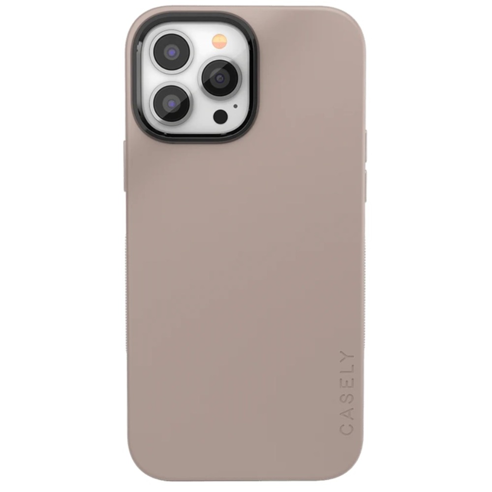 Taupe on Nude | Solid Beige Color Minimalist Case